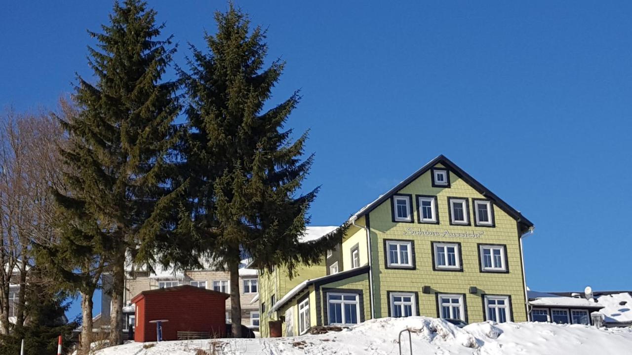 Hotel Schoene Aussicht Masserberg Zewnętrze zdjęcie