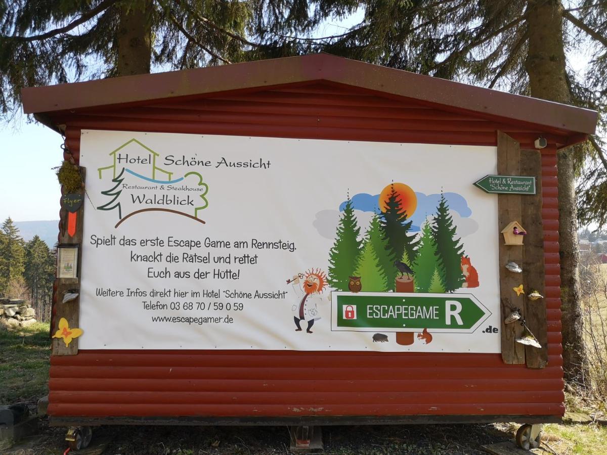 Hotel Schoene Aussicht Masserberg Zewnętrze zdjęcie