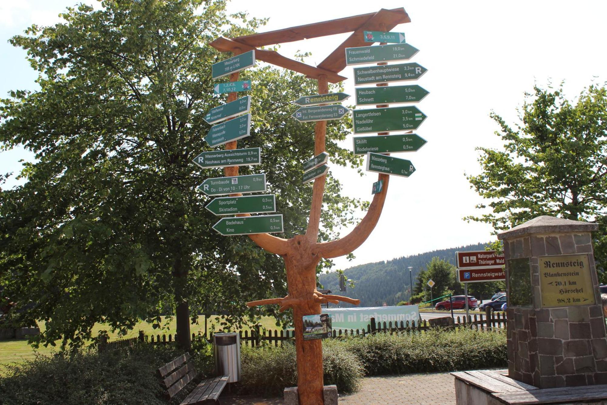 Hotel Schoene Aussicht Masserberg Zewnętrze zdjęcie